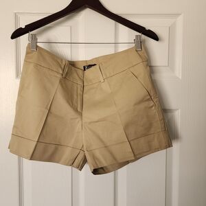 New York & Company Tan Women's Bermuda Shorts